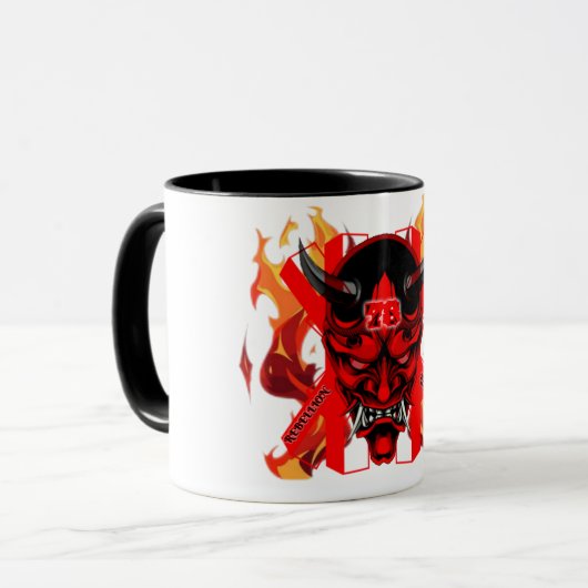 Mug Evil Samurai  マグカップ (正面左)