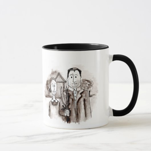 Mug Farmer氏および夫人 マグカップ (右)