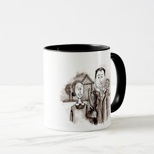 Mug Farmer氏および夫人 マグカップ (正面右)