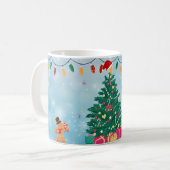 Mug Festif Christmas Magic Fêtes コーヒーマグカップ (正面左)