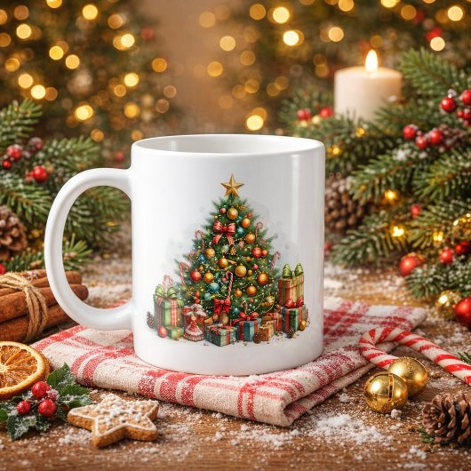 Mug festivo ideal para regalo de Navidad コーヒーマグカップ