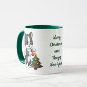 Mug festivo ideal para regalo de Navidad マグカップ (正面左)