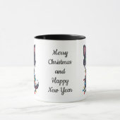Mug festivo ideal para regalo de Navidad マグカップ (中央)
