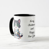 Mug festivo ideal para regalo de Navidad マグカップ (正面左)