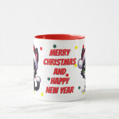 Mug festivo ideal para regalo de Navidad マグカップ (中央)