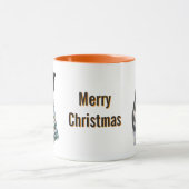 Mug festivo ideal para regalo de Navidad マグカップ (中央)