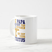 Mug Fête des Pères - Si Papa ne peut Réparer コーヒーマグカップ (正面左)