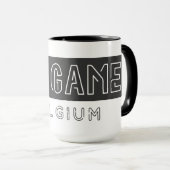 Mug FitGame Belgium マグカップ (正面右)