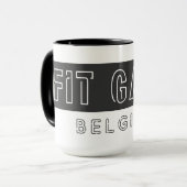 Mug FitGame Belgium マグカップ (正面左)