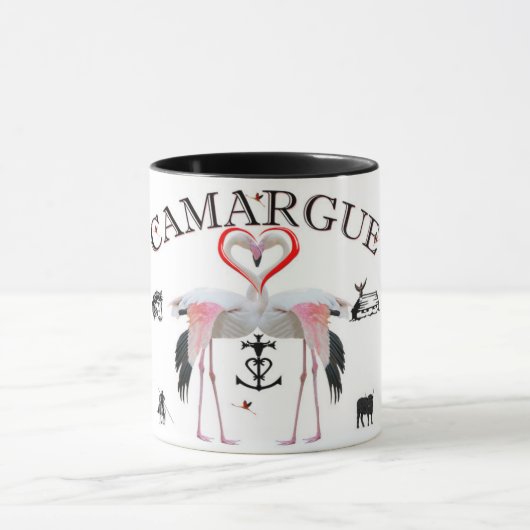 mug flamant camargue マグカップ (中央)