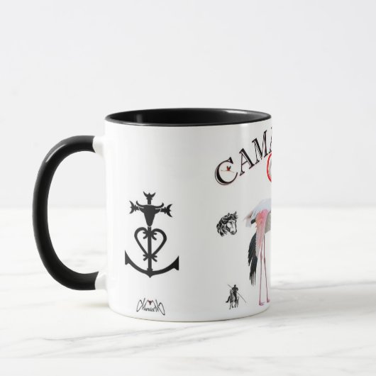mug flamant camargue マグカップ (左)