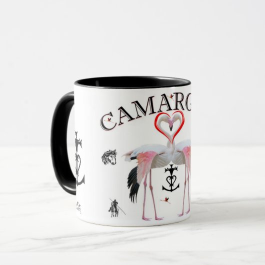mug flamant camargue マグカップ (正面左)