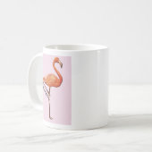 Mug flamant rose コーヒーマグカップ (正面左)