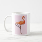 Mug flamant rose コーヒーマグカップ (左)