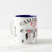 MUG FLAMANT ROSE  ツートーンマグカップ (正面左)