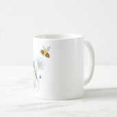 mug fleur bleu  コーヒーマグカップ (正面右)