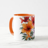 Mug Fleurs exotiques マグカップ (正面左)