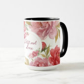 Mug floral Petit mot doux マグカップ (正面右)