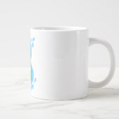 Mug flower design  ジャンボコーヒーマグカップ (右)