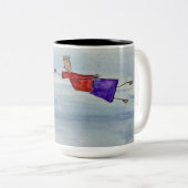 Mug: Flying Joanna and Grace Cathedral ツートーンマグカップ (正面右)