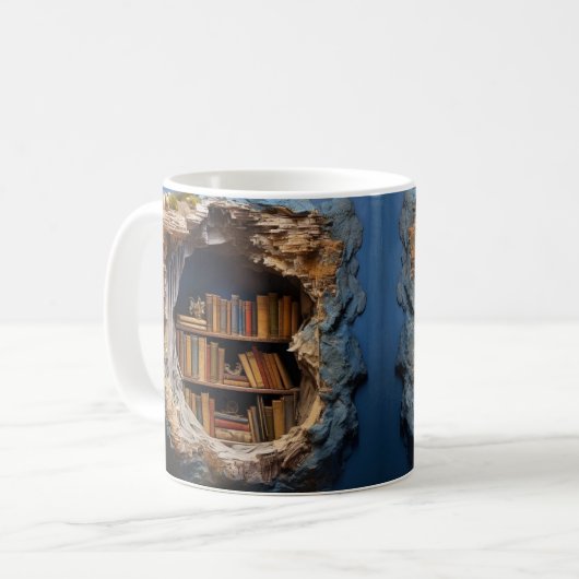 Mug for book lovers コーヒーマグカップ (正面左)