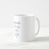 Mug for Kamala Harris 2024大統領の年選挙 コーヒーマグカップ (正面右)