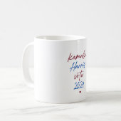 Mug for Kamala Harris 2024大統領の年選挙 コーヒーマグカップ (正面左)