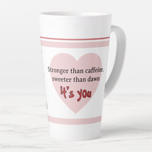 Mug for lovers カフェラテマグ (右アングル)