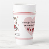 Mug for lovers カフェラテマグ (正面)