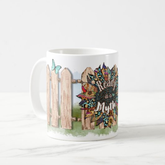 Mug For When Ready Is A Myth コーヒーマグカップ (正面左)