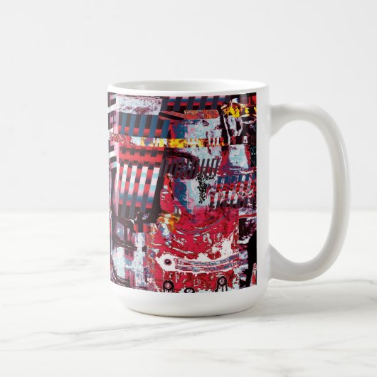 Mug – Fragmented Pulse コーヒーマグカップ (右)