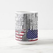 Mug – Freedom Job コーヒーマグカップ (中央)