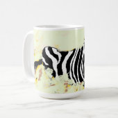 Mug : Freedom Of The Zebra  コーヒーマグカップ (正面左)