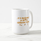 Mug Full of Drama コーヒーマグカップ (正面右)