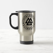 mug_fullwraの三三角形のRuneの盾 トラベルマグ (左)
