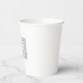 Mug Funny Coffee Is For Your Protection not mine 紙コップ (左)