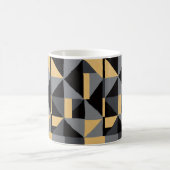Mug Géométrique Moderne – Style Artisanal コーヒーマグカップ (中央)