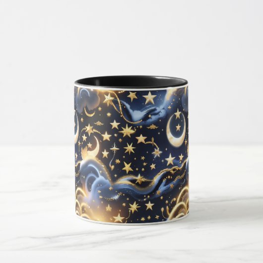 Mug - Glowing Luna Celestial Moon マグカップ (中央)