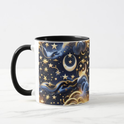 Mug - Glowing Luna Celestial Moon マグカップ (左)