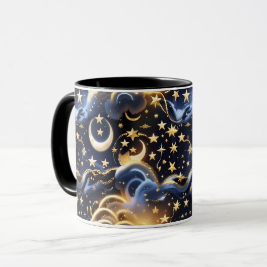 Mug - Glowing Luna Celestial Moon マグカップ (正面左)
