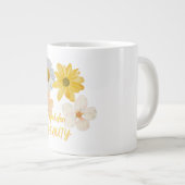 Mug golden beauty  ジャンボコーヒーマグカップ (正面右)