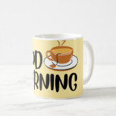 mug GoOd MoRnInG コーヒーマグカップ (正面右)