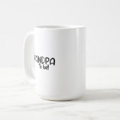Mug - Grandpa To Be! コーヒーマグカップ (正面左)