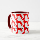 Mug Great Danes マグカップ (正面左)