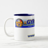 MUG GYROLAND BANNIERE ツートーンマグカップ (左)