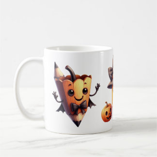 Mug Halloween Spécial École – Idéal pour les Profe コーヒーマグカップ