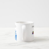 Mug Hourglass宇宙飛行士宇宙Mug for Office エスプレッソカップ (裏面)