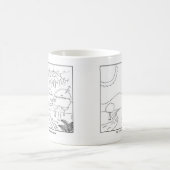 Mug How physicists see the world [RIGHT HANDED] モーフィングマグカップ (中央)