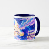 Mug Humour "Debout ? Oui" - Matins Durs マグカップ (正面右)