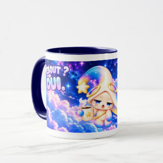 Mug Humour "Debout ? Oui" - Matins Durs マグカップ